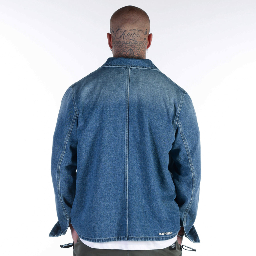 Boxy Denim Overshirt