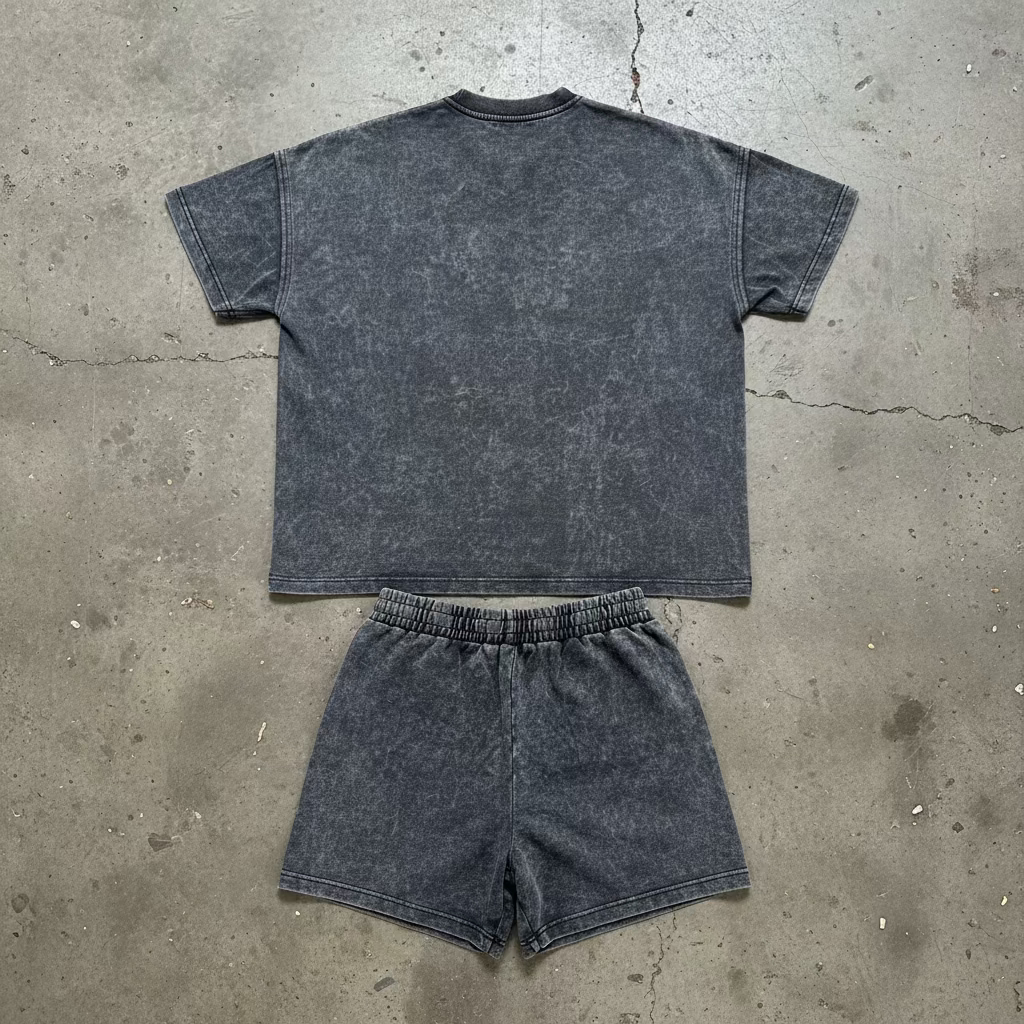 Oversized Silhouette Acid T-Shirt