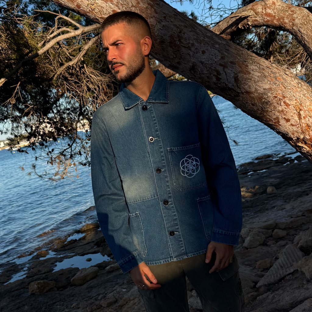 Boxy Denim Overshirt