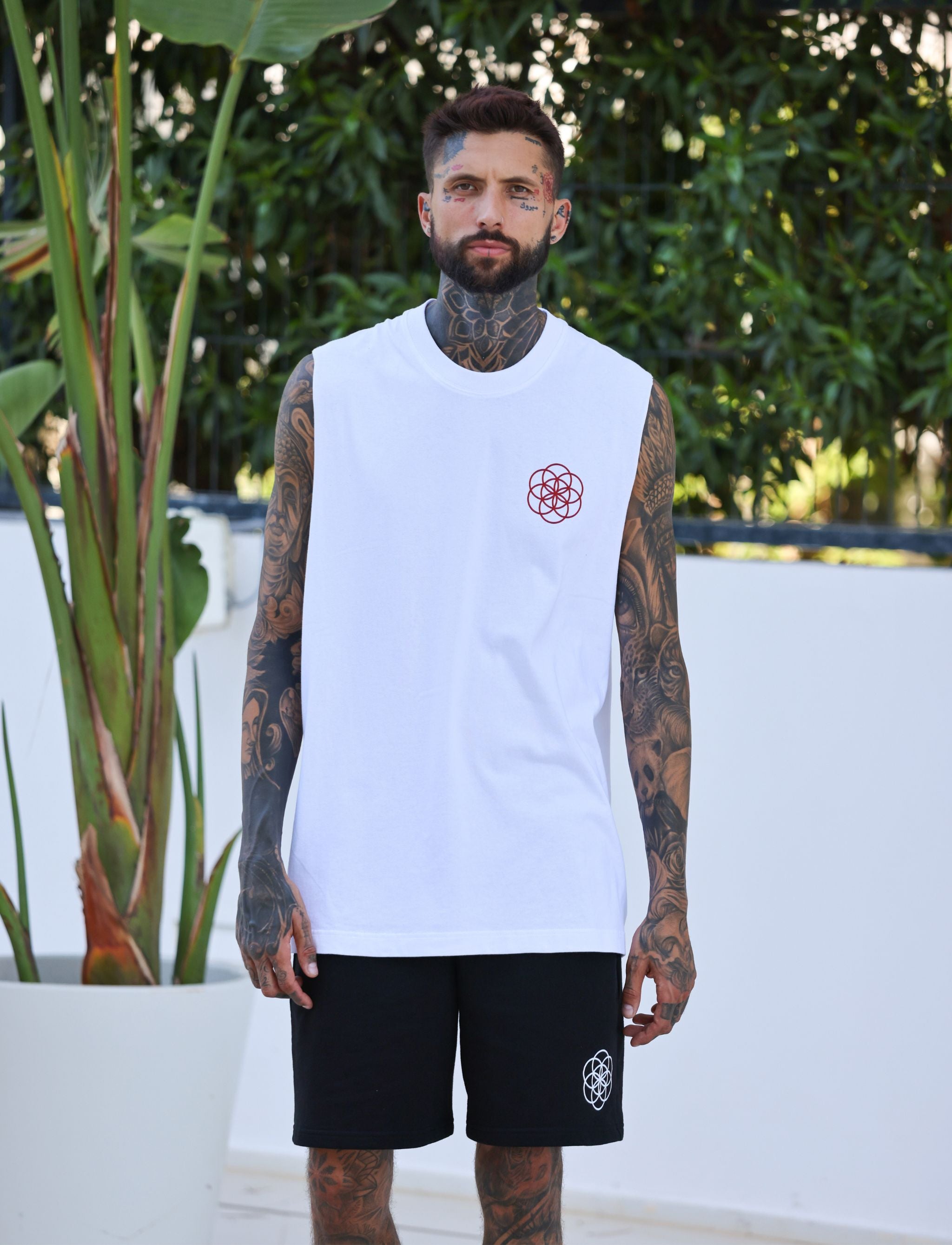ScarTissue Clothing - Cherry Red Vest - Front
