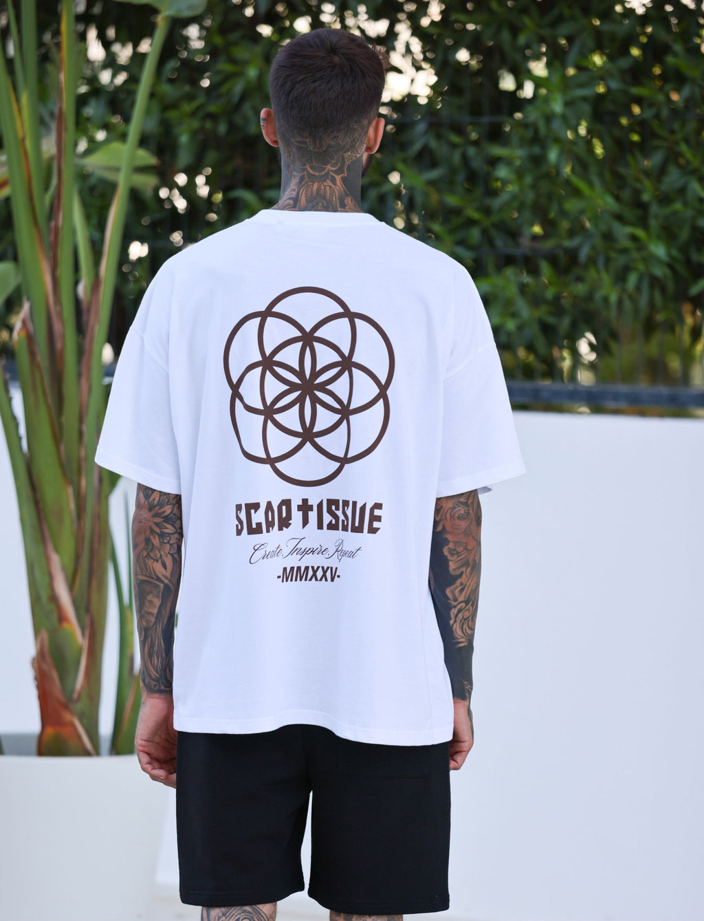 ScarTissue Clothing - Coffee Creme T-Shirt - Back