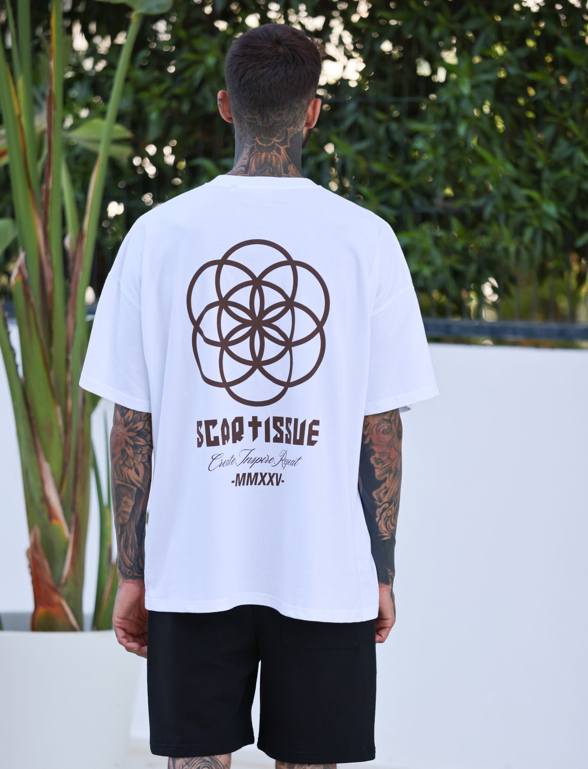 ScarTissue Clothing - Coffee Creme T-Shirt - Back