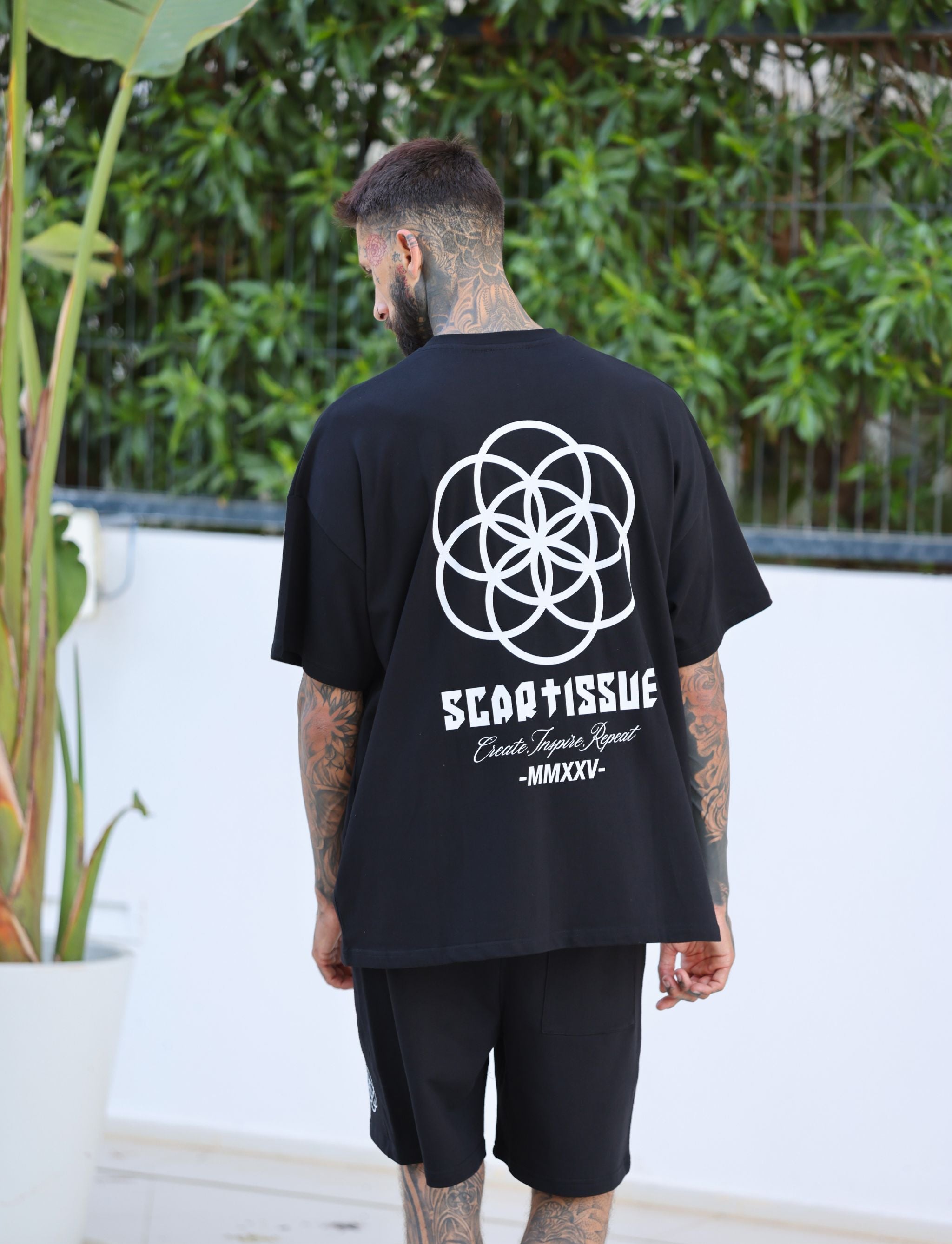 ScarTissue Clothing - Core Noir T-Shirt - Back