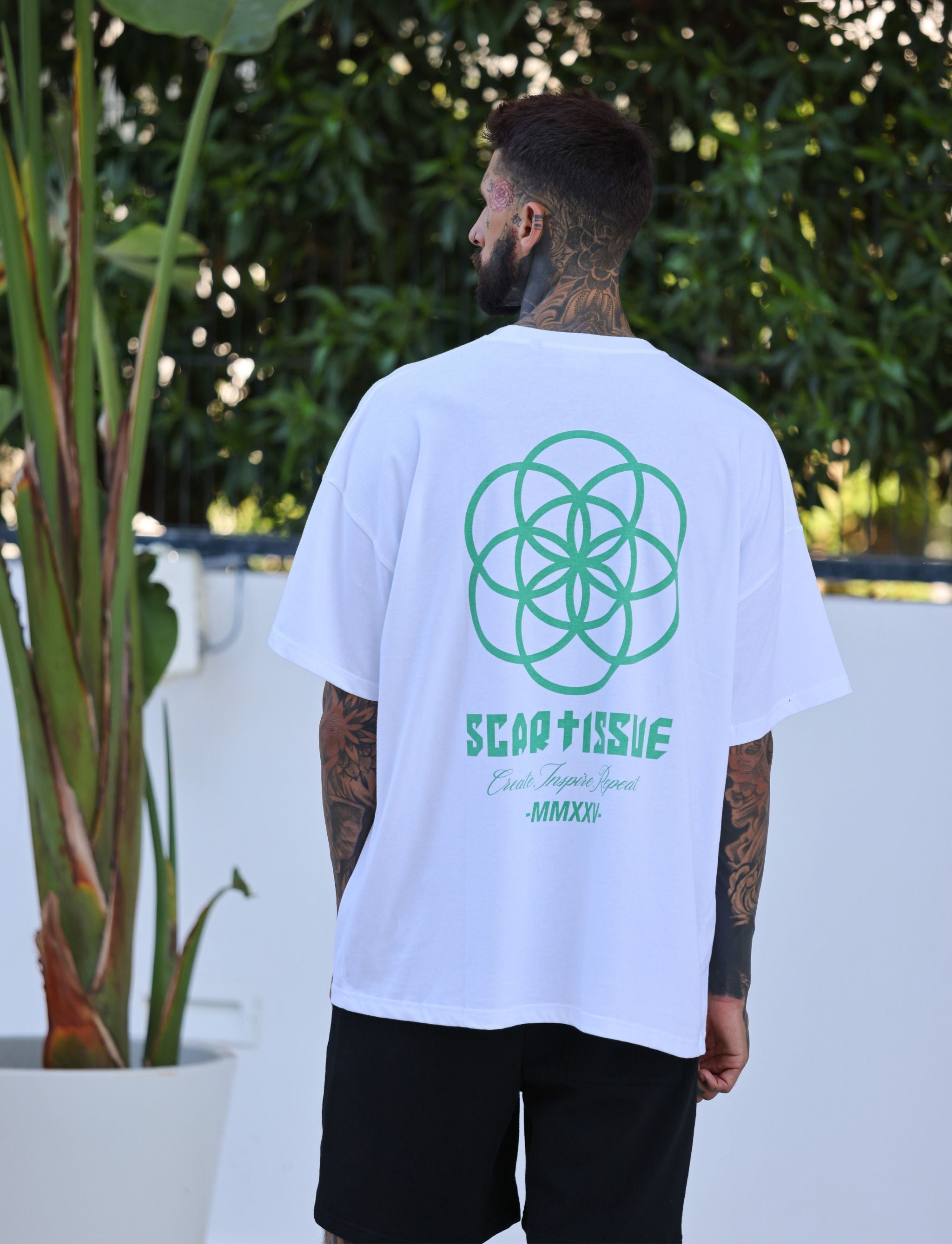 ScarTissue Clothing - Eco Green T-Shirt - Back