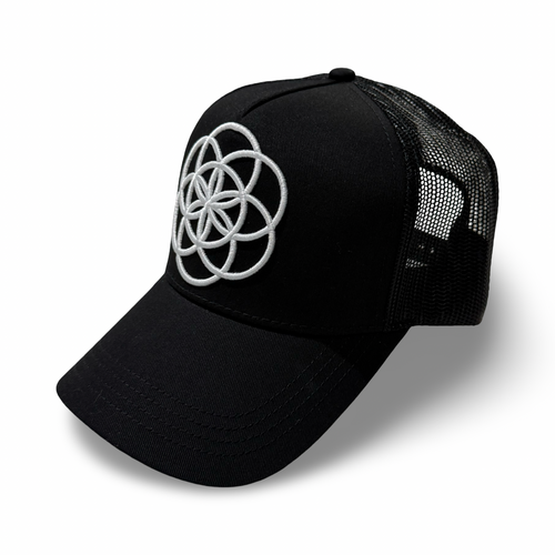 Core Noire Trucka Hat black with white embroidered logo